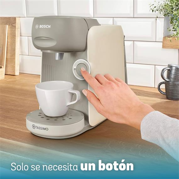 Bosch TAS16B7 Cafetera Tassimo Finesse Multibebida Beige