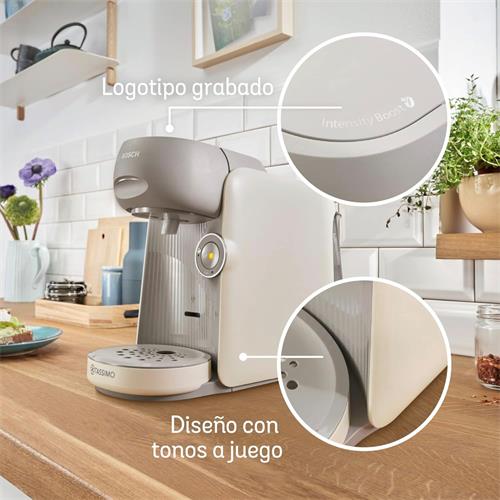 Bosch TAS16B7 Cafetera Tassimo Finesse Multibebida Beige