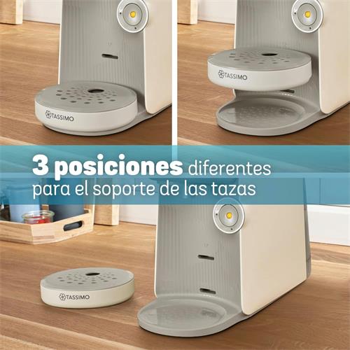 Bosch TAS16B7 Cafetera Tassimo Finesse Multibebida Beige