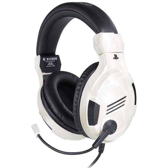 Bigben Auricular oficial para Playstation 4 y 5 Blanco (PS4OFHEADSETV3WHITE)