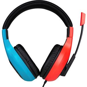 Nacon Auricular Estereo Gaming para Switch Rojo y Azul