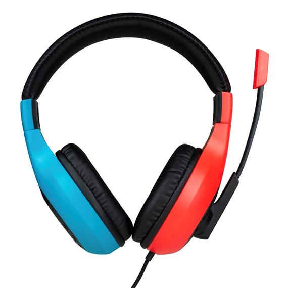 Nacon Auricular Estereo Gaming para Switch Rojo y Azul