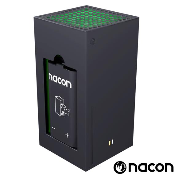 Nacon Pack Cargador y Dos Baterias Externas para Mandos XBOX