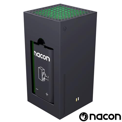 Nacon Pack Cargador y Dos Baterias Externas para Mandos XBOX