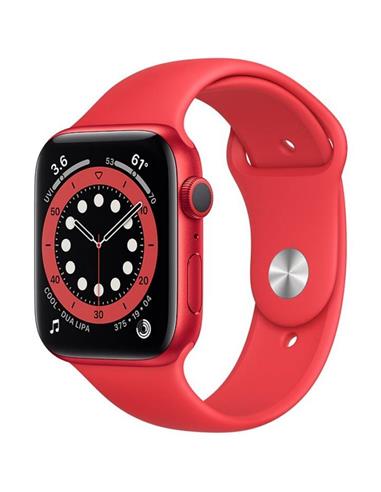 APPLE WATCH SERIES 6 GPS 44MM RED ALUMINIUM + RED (M00M3TY/A)