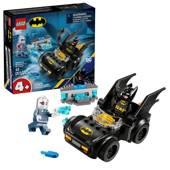 LEGO 76301 Batman & Batmobile vs Mr Freeze
