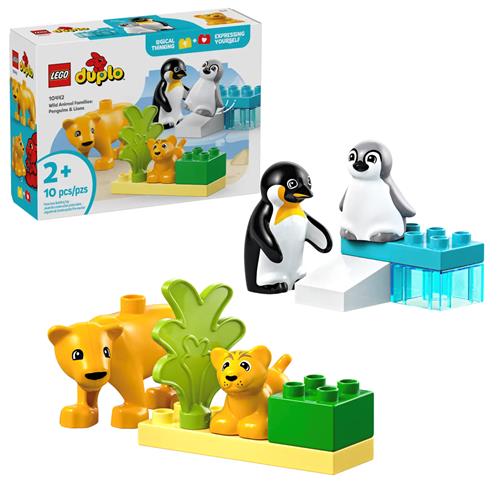 LEGO 10442 Wild Animal Families: Penguins & Lions