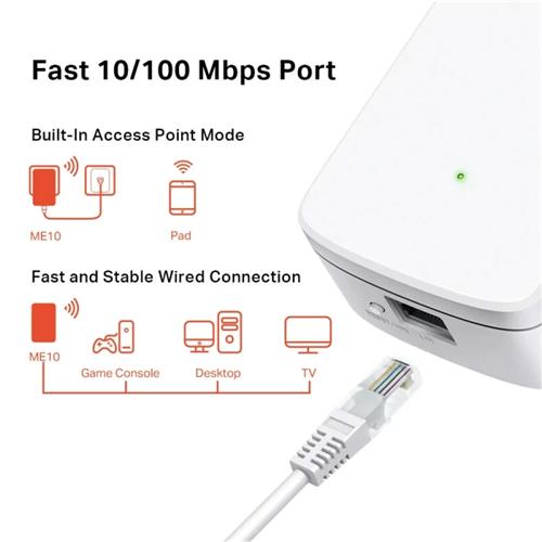 Mercusys Extensor WiFi 300Mbps (ME10)