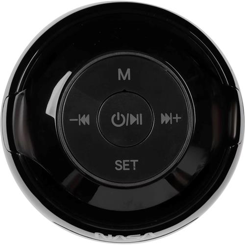 Nasa SP200 Altavoz Bluetooth, con Reloj y Alarma