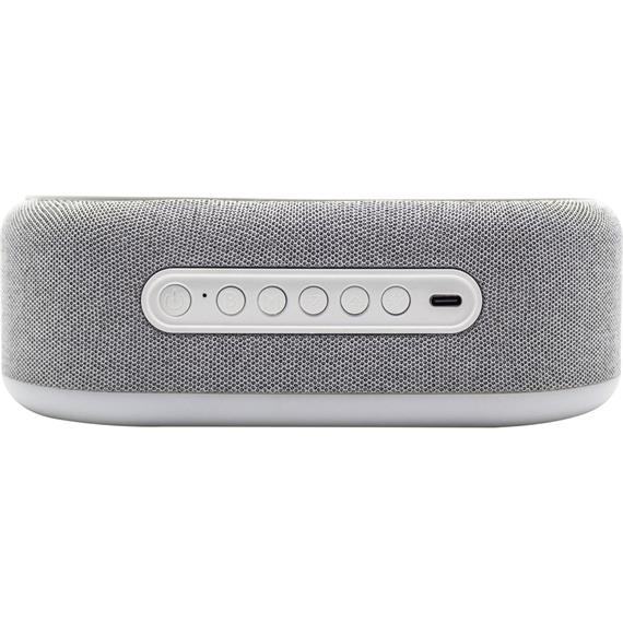 Nasa SPC400 Altavoz Bluetooth con Reloj Alarma y Cargador Inalámbrico