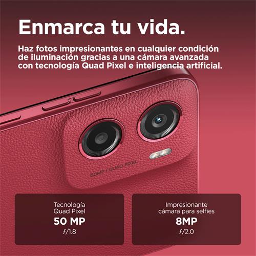 Motorola Moto G05 6.67" 4GB+8GB 128GB 50Mp Plum Red