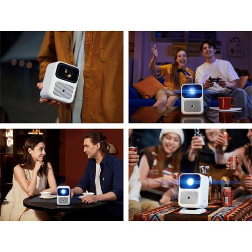 Wanbo Dali 1 Proyector 720p, 350 Lúmenes, Android 9.0 y WIFI 6.0
