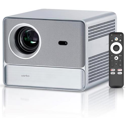 Wanbo DaVinci 1 Pro Proyector 1080p, 600 Lúmenes, Android TV 11.0  WiFi y Bluetooth