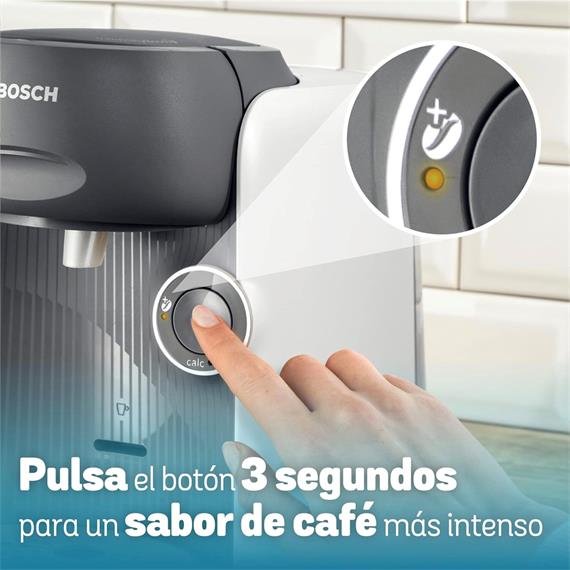 Bosch TAS16B41 Cafetera Tassimo Finesse Multibebida Blanca