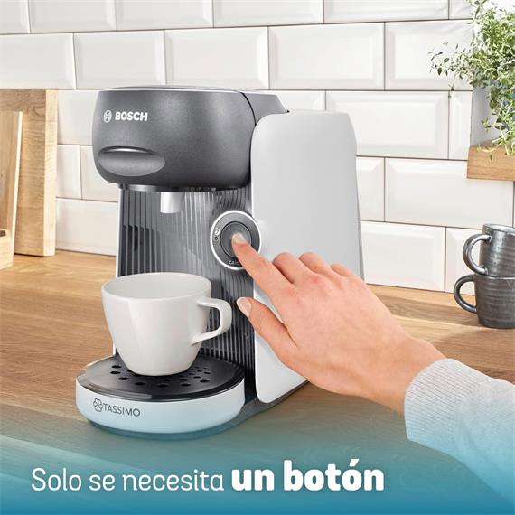Bosch TAS16B41 Cafetera Tassimo Finesse Multibebida Blanca