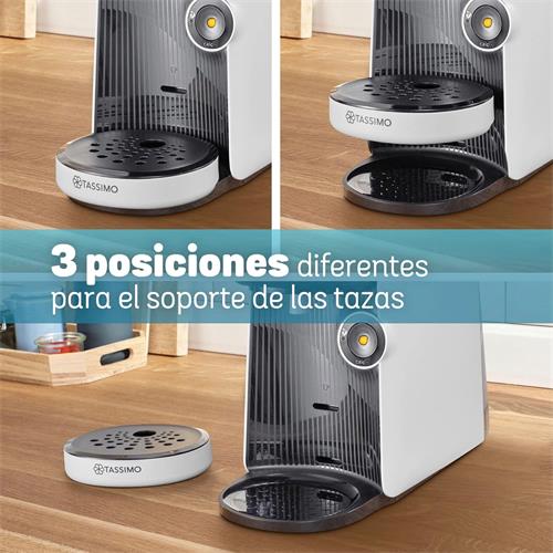 Bosch TAS16B41 Cafetera Tassimo Finesse Multibebida Blanca