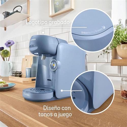 Bosch TAS16B5 Cafetera Tassimo Finesse Multibebida Azul