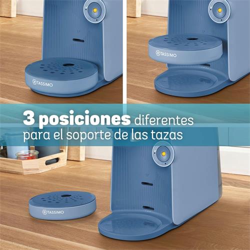 Bosch TAS16B5 Cafetera Tassimo Finesse Multibebida Azul