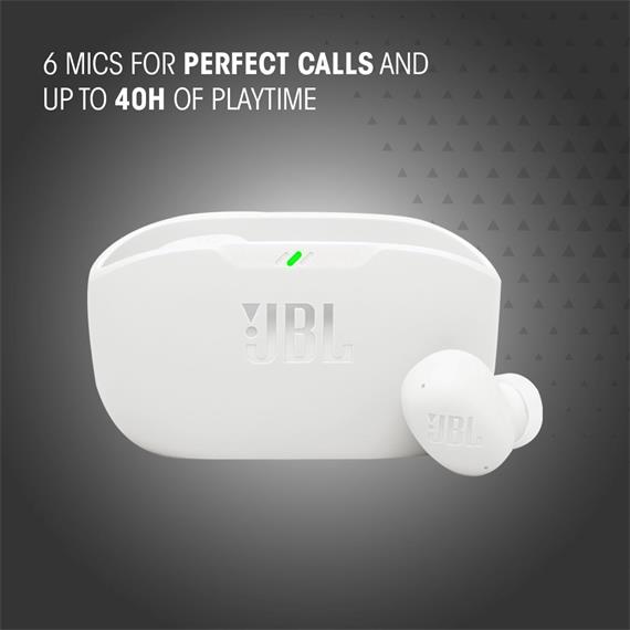 JBL Wave Buds 2  Auricular Inalámbrico con Cancelación de Ruido Blanco