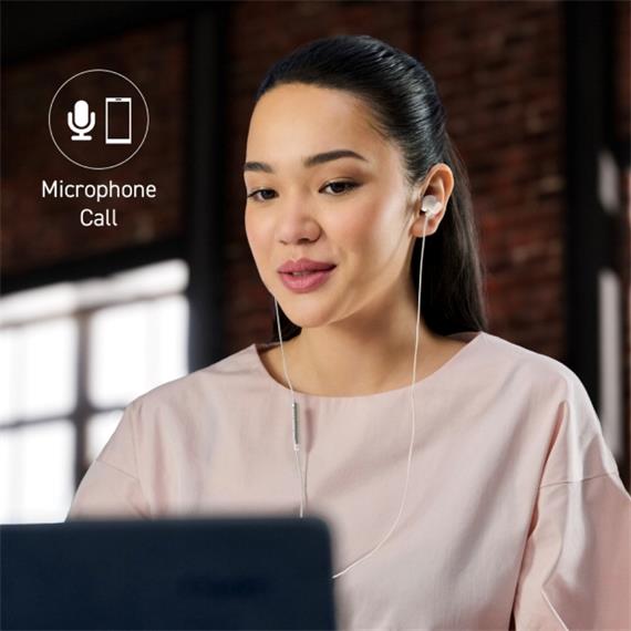 Panasonic RP-TCM225DEW Auricular USB-C Blanco