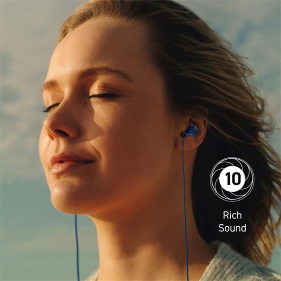 Panasonic RP-TCM225DEA Auricular USB-C Azul