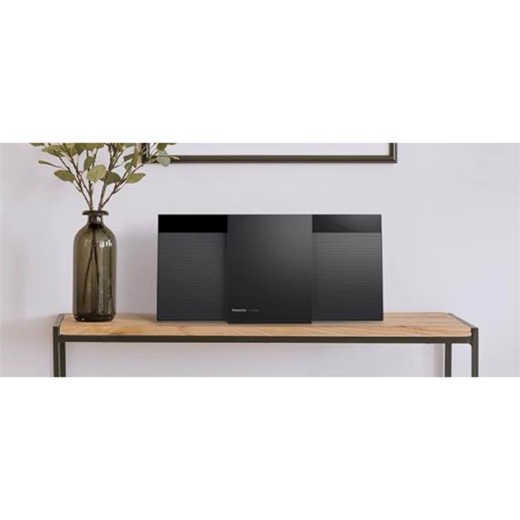 Panasonic SC-HC300EG-K Microcadena 20W Bluetooth, CD y USB Negra