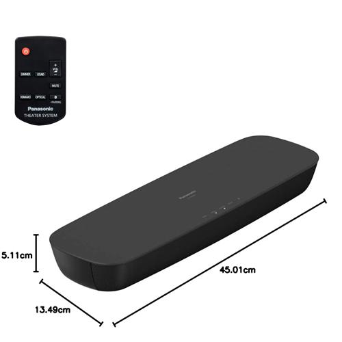 Panasonic SC-HTB200EGK Barra de Sonido Compactaq 80W Bluetooth