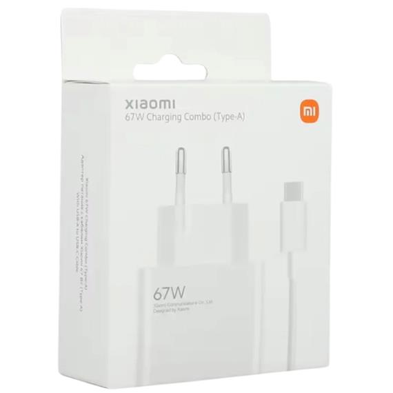Cargador USB 67W+ Cable USB a USB-C Xiaomi (BHR9465)