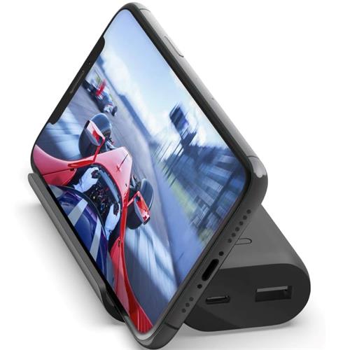 Belkin Powerbank 5.000 mAh con Soporte para móviles (BPZ001BTBK)