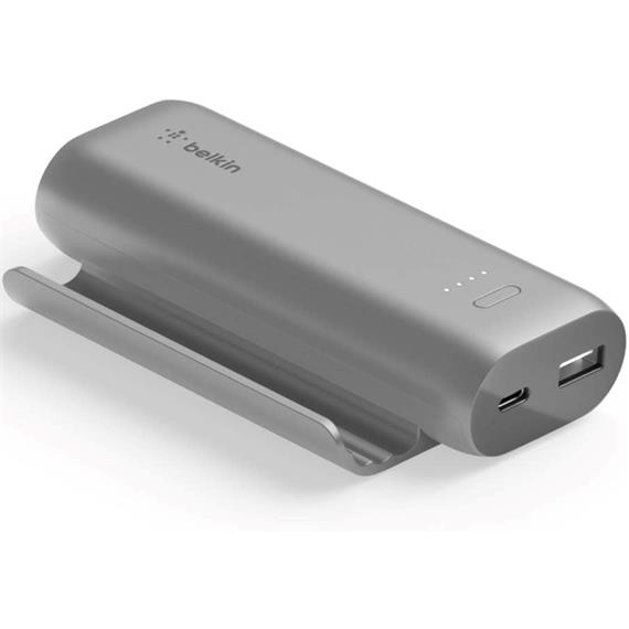 Belkin Powerbank 5.000 mAh con Soporte para móviles (BPZ001BTBK)