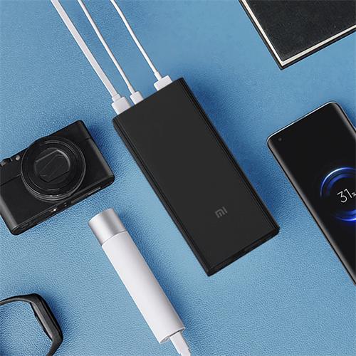 Xiaomi PowerBank 30.000 mAh 18W USB-A y USB-C Negro (BHR9126GL)
