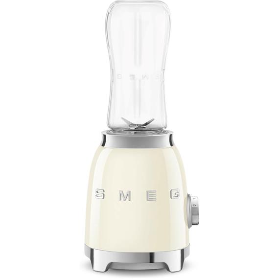 Smeg Mini Batidora 300w con vaso portátil Crema (PBF01CREU)
