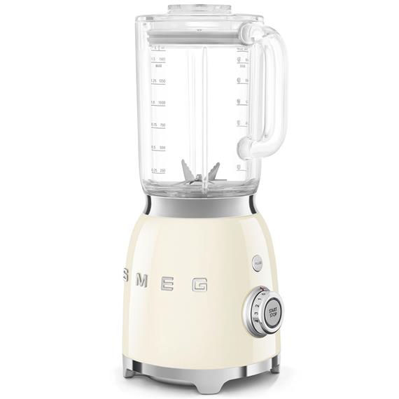 Smeg Batidora Vaso 800W 1.5L PIca Hielo Crema (BLF03CREU)