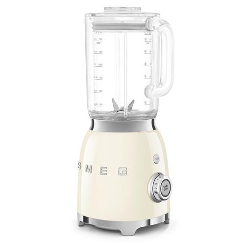 Smeg Batidora Vaso 800W 1.5L PIca Hielo Crema (BLF03CREU)
