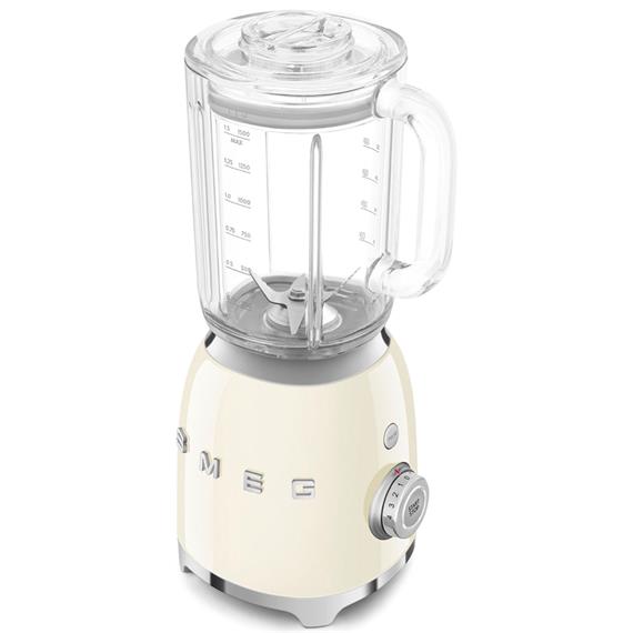 Smeg Batidora Vaso 800W 1.5L PIca Hielo Crema (BLF03CREU)