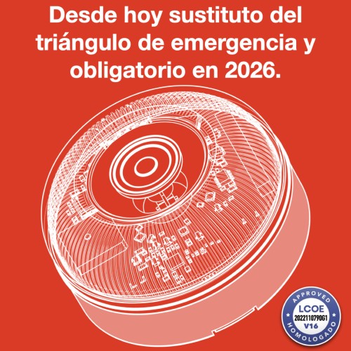 Help Flash IOT Baliza de Emergencia V16 Conectada y Homologada 2026