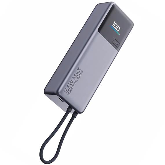 Powerbank Xiaomi 165W 10.000 mAh con Cable Integrado Gris (BHR9361GL)