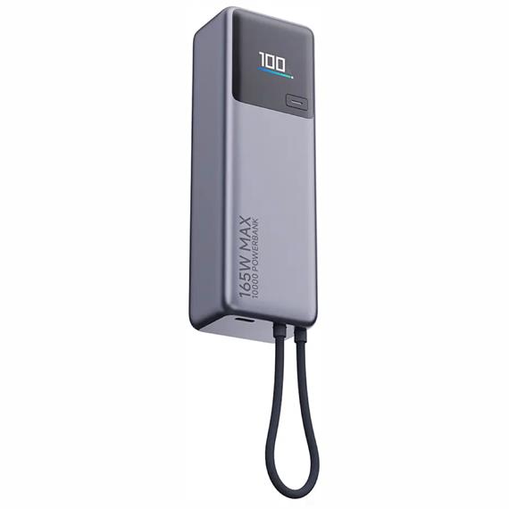 Powerbank Xiaomi 165W 10.000 mAh con Cable Integrado Gris (BHR9361GL)