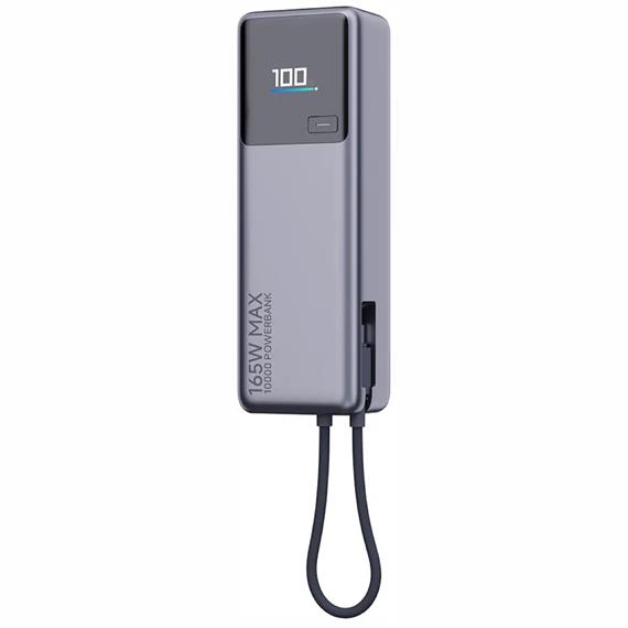 Powerbank Xiaomi 165W 10.000 mAh con Cable Integrado Gris (BHR9361GL)