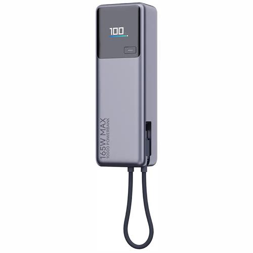 Powerbank Xiaomi 165W 10.000 mAh con Cable Integrado Gris (BHR9361GL)