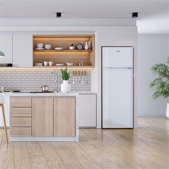 Svan SF145501E Frigorífico Cíclico E 143cm 55cm 55,5cm Blanco