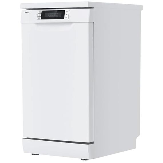 Svan SJ94500ED Lavavajillas  45 cm 9 sets E Blanco Display Led