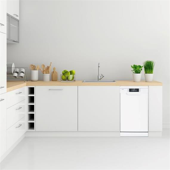 Svan SJ94500ED Lavavajillas  45 cm 9 sets E Blanco Display Led