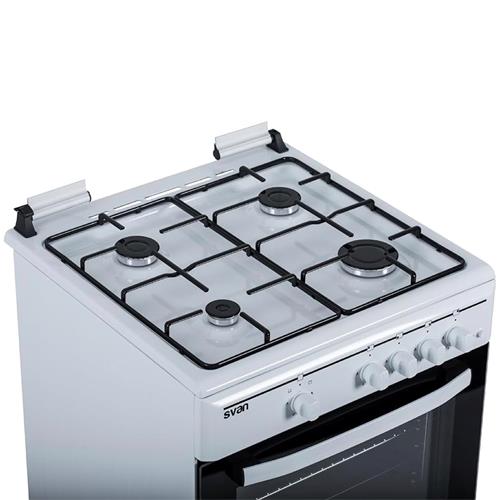 Svan SKG4601 Cocina Gas Ancho 60 cm Blanco