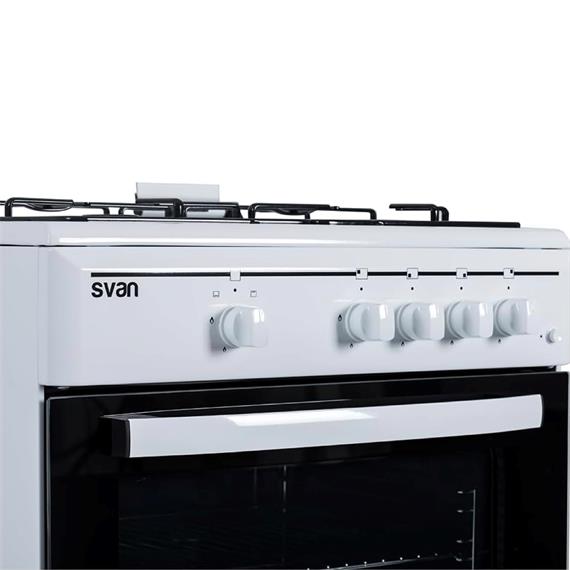 Svan SKG4601 Cocina Gas Ancho 60 cm Blanco