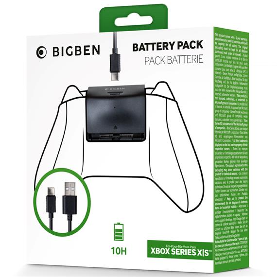 Bigben Batery Pack XBX Batería Recargable USB-C para Mandos XBOX X/S