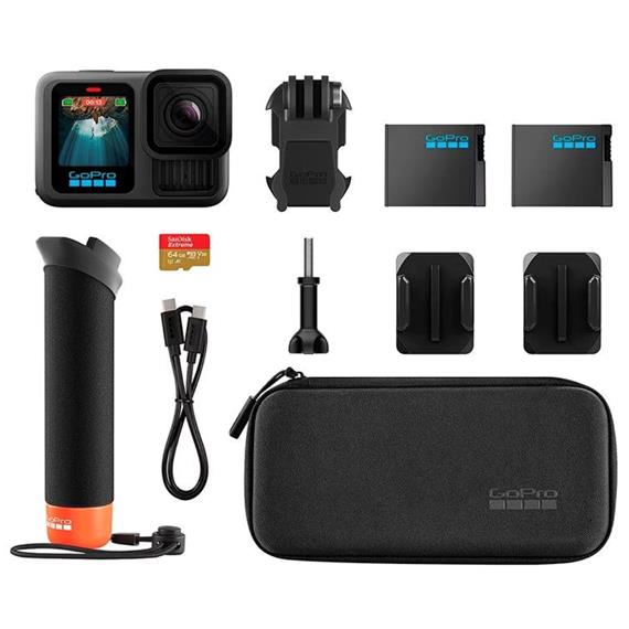 GoPro Hero 13  Black Bundle con Accesorios Adicionales