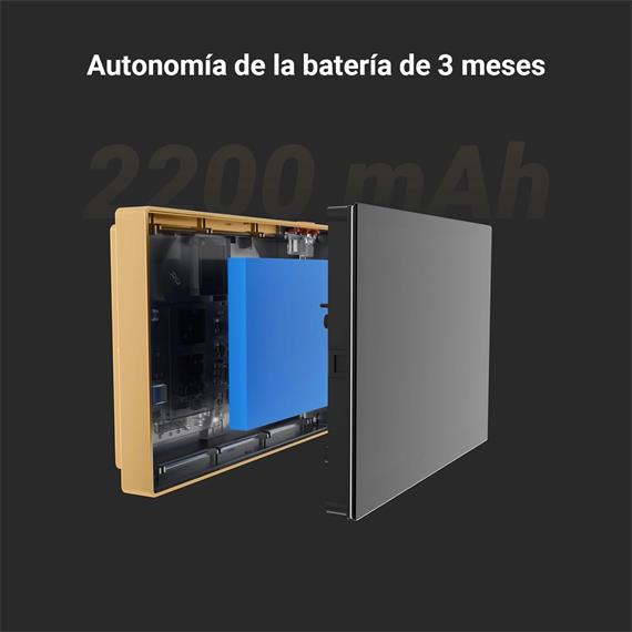 Ezviz HP2 Mirilla Inteligente Wifi con Pantalla 4.3" Dorado
