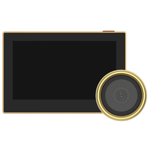 Ezviz HP2 Mirilla Inteligente Wifi con Pantalla 4.3" Dorado