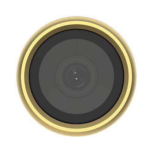 Ezviz HP2 Mirilla Inteligente Wifi con Pantalla 4.3" Dorado